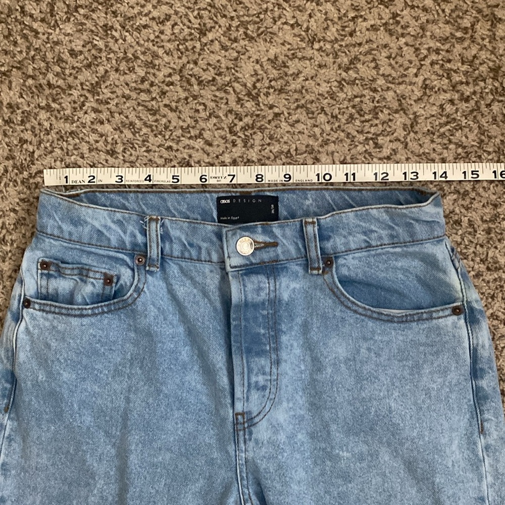 ASOS Design Button Fly Denim Jeans - Picture 7 of 8